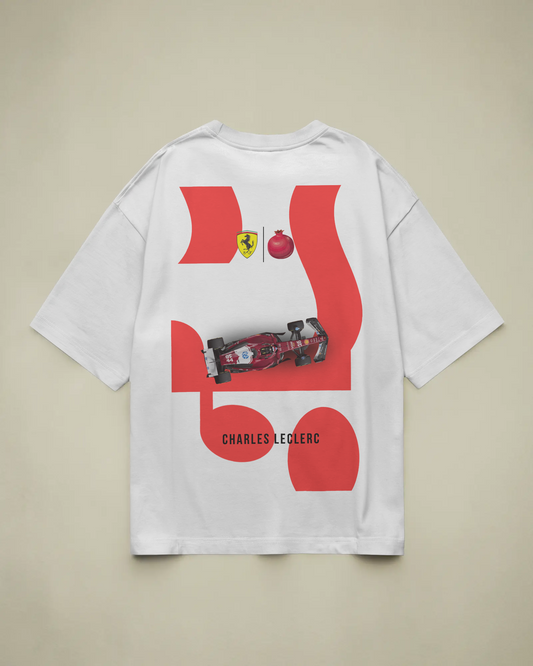 Ferrari Pomegranate Edition Tee - Hamilton & Leclerc