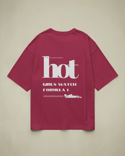 Hot Girls Watch Formula 1 Tee