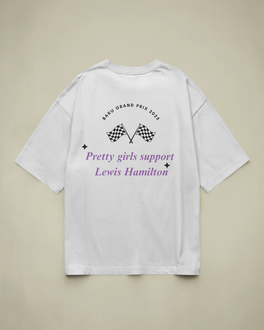 Pretty Girls Support F1 Tee - Baku Grand Prix 2025 Edition