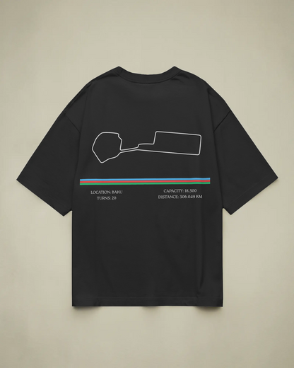 Baku Circuit Essentials Tee - Formula 1 Azerbaijan GP