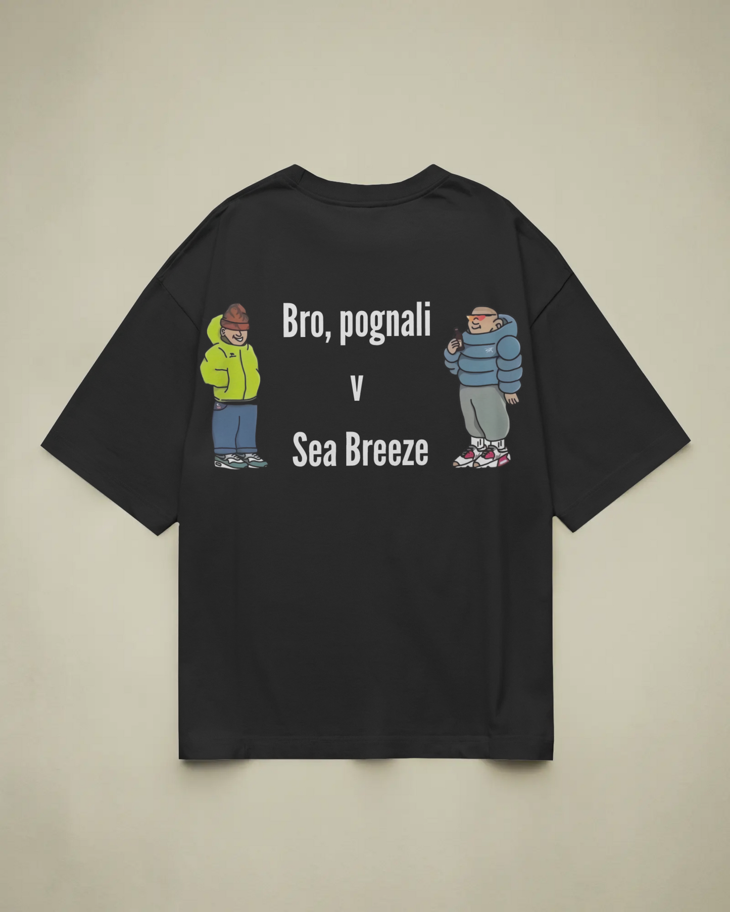 Caspia Breeze Tee - Baku Street Edition