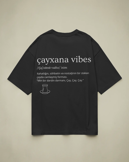 Çayxana Vibes Tee