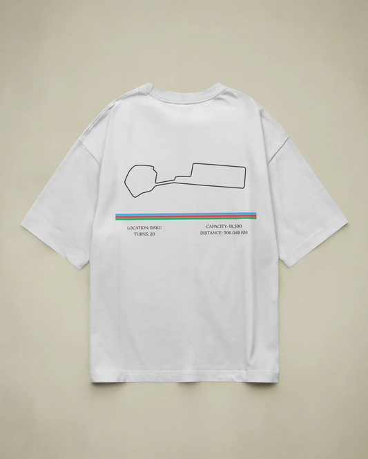 Baku Circuit Essentials Tee - Formula 1 Azerbaijan GP