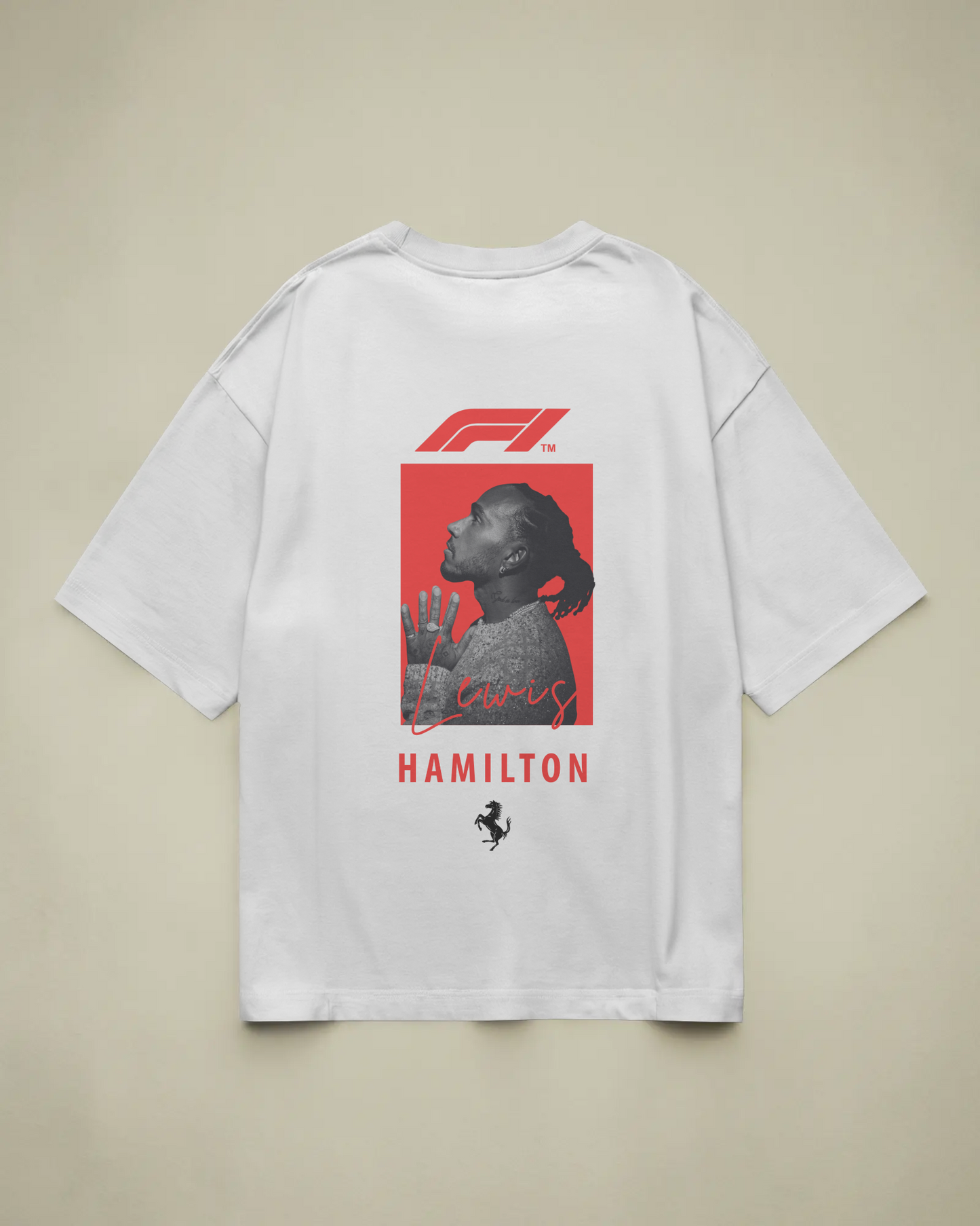 Lewis Hamilton Ferrari Era Tee - F1 Tribute Edition